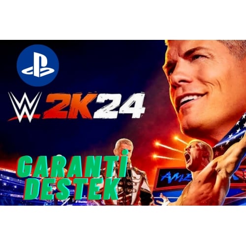  WWE 2k24 PS4-PS5 - SORUNSUZ